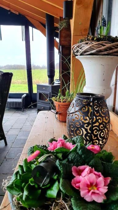 The Barn - Aurora Hoeve - Loft Met Jacuzzi Oldekerk Exterior photo