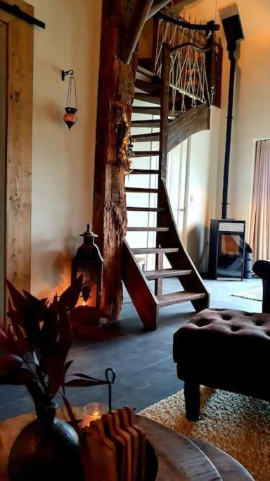 The Barn - Aurora Hoeve - Loft Met Jacuzzi Oldekerk Exterior photo